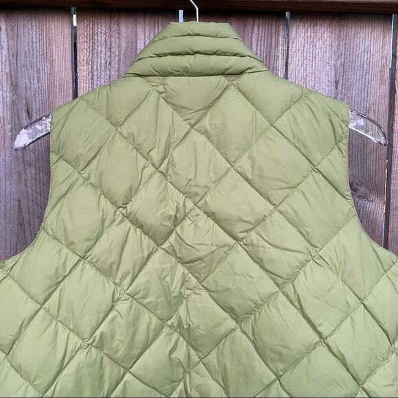 Coldwater Creek Reversible Full Zip Quilted Goose Down Vest Small Outdoors - Picture 5 of 7